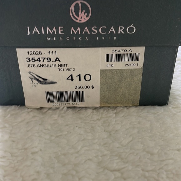 Jaime Mascaro Suede Angelia Neit Heels in Green/Brown Size-EU 41/USA 10 NWT - Picture 14 of 14